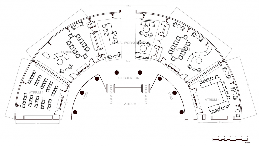Atrium Rooms Floorplan